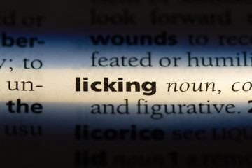 licking