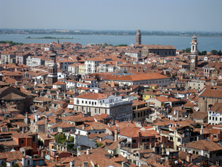 the roofs of Venice