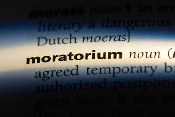 moratorium