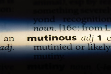 mutinous