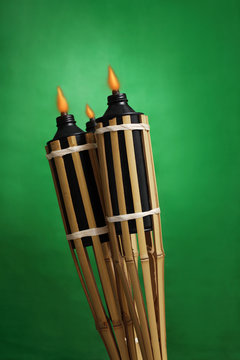 An oil lamp or pelita use for decoration