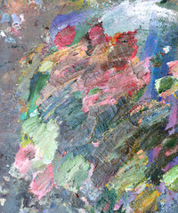 Naklejka premium abstract oil painting