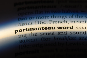 portmanteau word