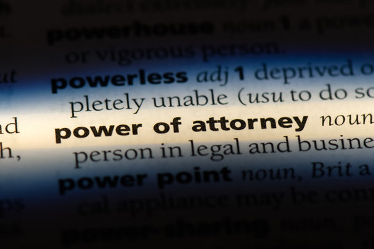 power of attorney