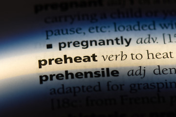 preheat