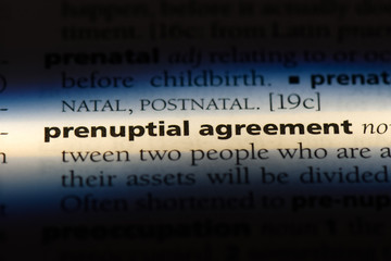 prenuptial agreement
