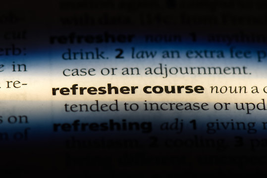 refresher course
