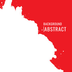 Abstract Background. Vector colorful grunge banners (brushes). red grunge brush strokes oil paint