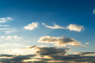Sunset Sky Background
