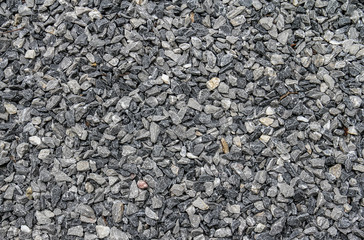 Grey Gravel stone texture background