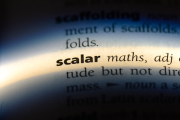 scalar