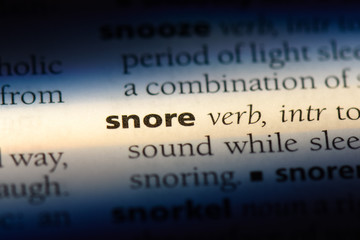 snore