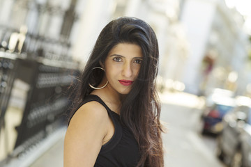 portrait of a beautiful indian woman