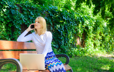 Sales manager works in park. Best sales managers always possess these skills. Call sales...