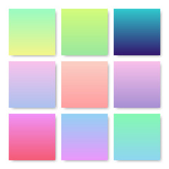 set color gradient bachground