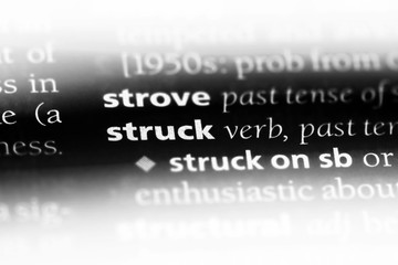 struck