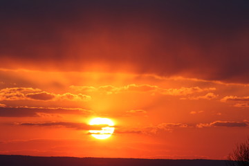 couché de soleil