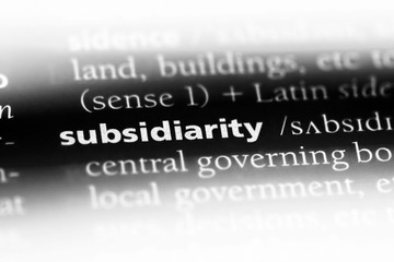 subsidiarity