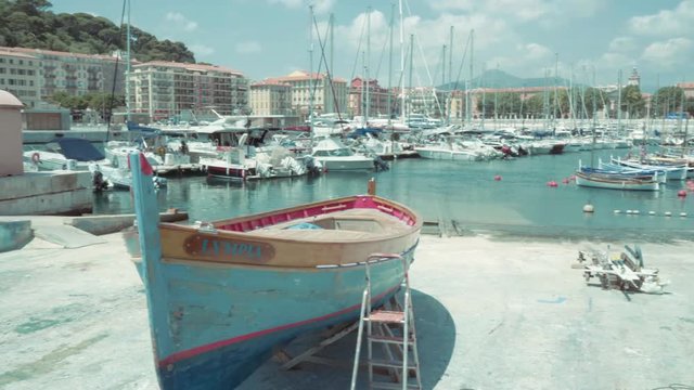 Panoramique port de Nice