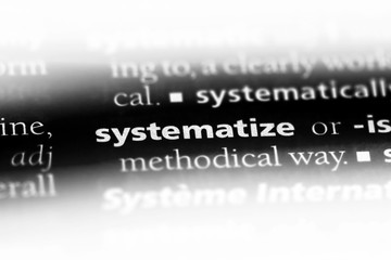 systematize