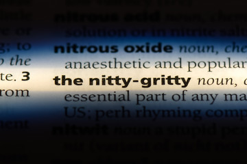 the nitty gritty