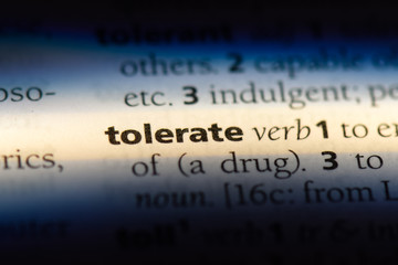 tolerate