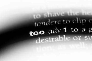 too