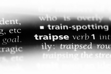 traipse