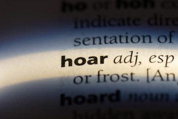 Obraz premium hoar