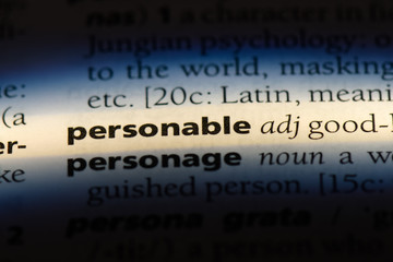 personable
