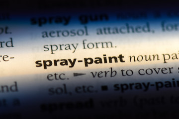 spray paint