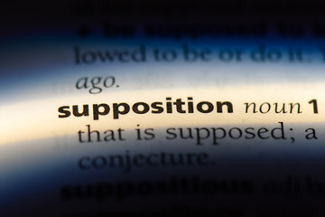 supposition