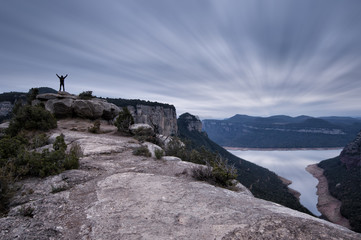 Long exposure in Tavertet