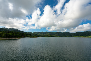 Sokohara Dam of Ishigaki Island in Okinawa, Japan. (石垣島 底原ダム)