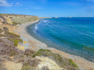 Fototapeta na wymiar Tabarca. Isla de España en Santa Pola, Alicante. Comunidad Valenciana.