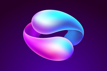 Trendy Colorful Fluid Gradient Shape Background with Place fo Text. Backdrop for Banner, Poster, Cover, Flyer, Presentation, Advertising, Intitational Card, Website and Mobile Usage