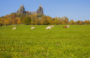 Bohemian Paradise Czech Republic, autumn landscape
