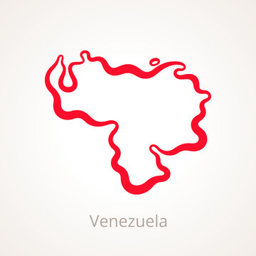 Venezuela - Outline Map