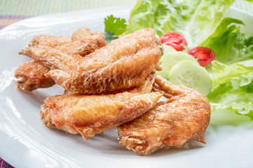 Fried chicken wings