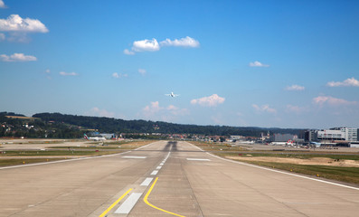 Fototapeta premium Zurich airport