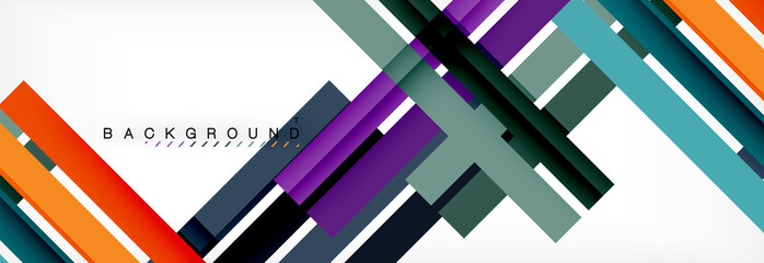 Minimal line design abstract background