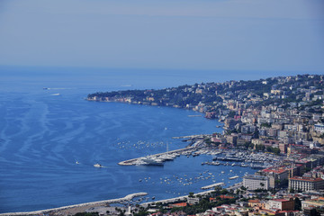 Fototapeta premium Collina di Posillipo vista da Castel Sant' Elmo, Naples