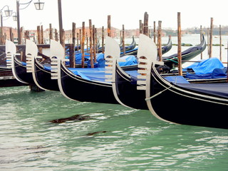 Venezia - le gondole