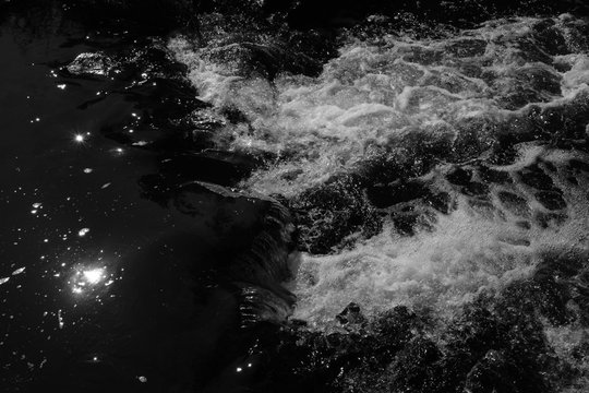 Wasserfall Detail Sieg Schladern
