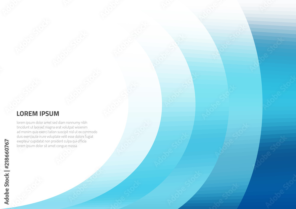 Poster abstract background with geometric texture. illusion of three-dimensional layers.