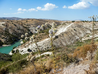 Lake under the mountain