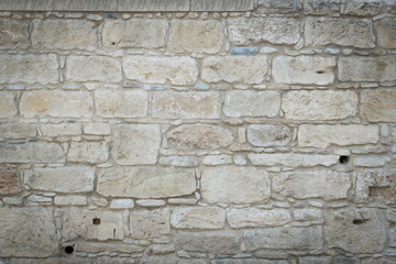 Brown stone wall, background, texture