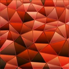 abstract vector stained-glass triangle mosaic background