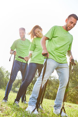 &Uuml;bung f&uuml;r Koordination und Teambuilding