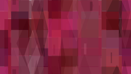 Chaotic random rhombuses and rectangles. A bright pattern for packaging, wallpaper, tiles, textiles. Geometrical design element.